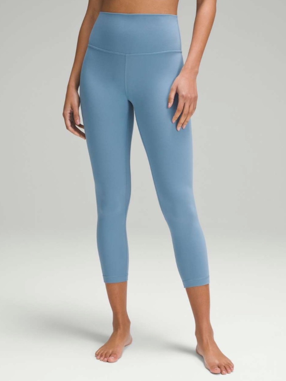 Lululemon Align High-Rise Crop 23" Size 4 - Utility Blue